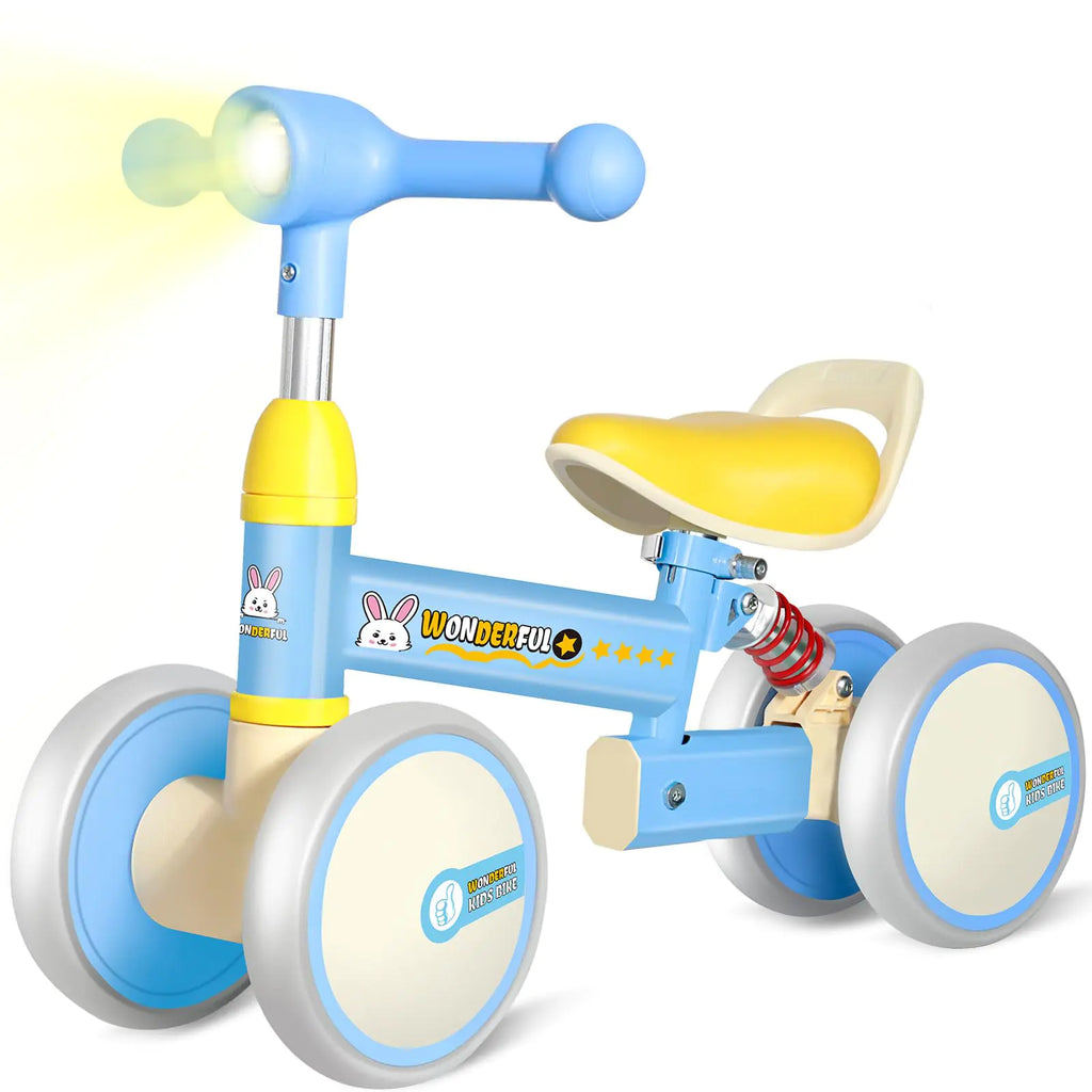 TinyTrekker Toddler Training Bike with LED & Soft Seat
