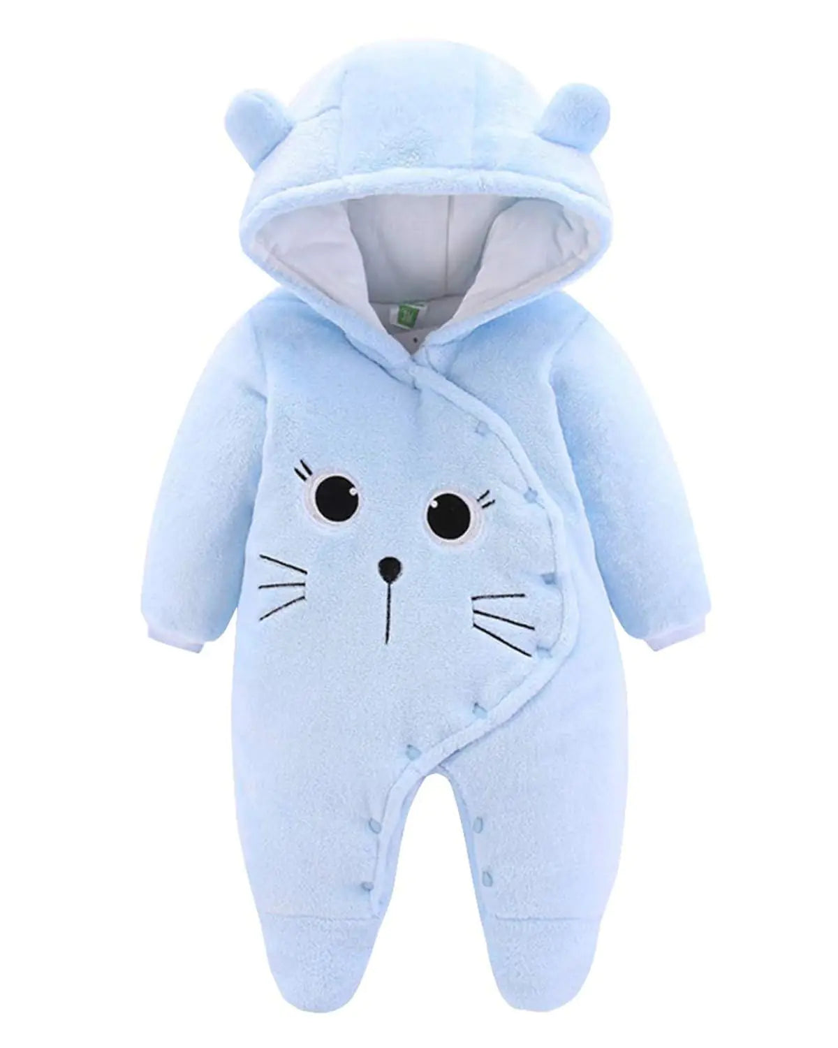 CuddlyKitten Warm Fleece Baby Romper