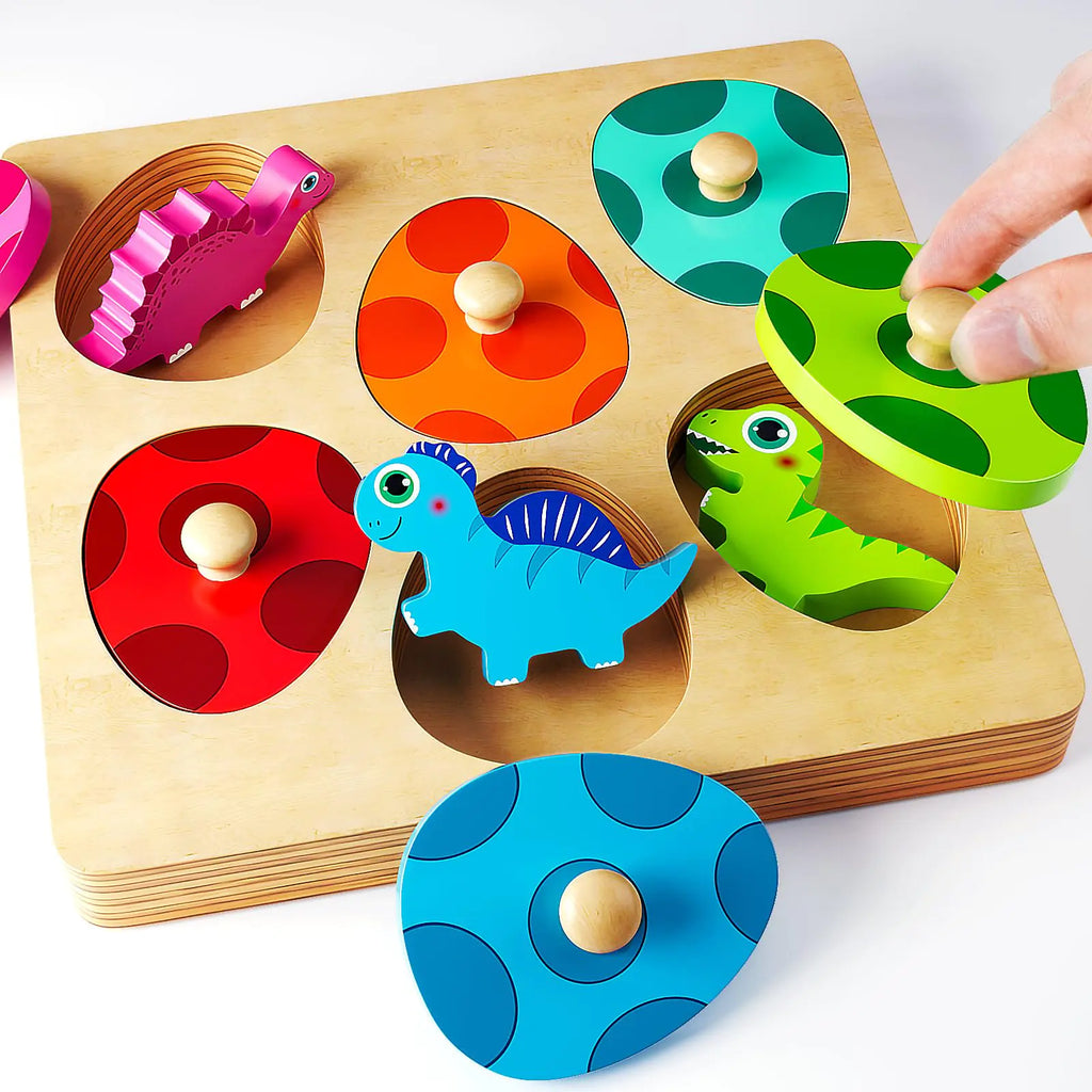 Dino Egg Surprise Montessori Puzzle