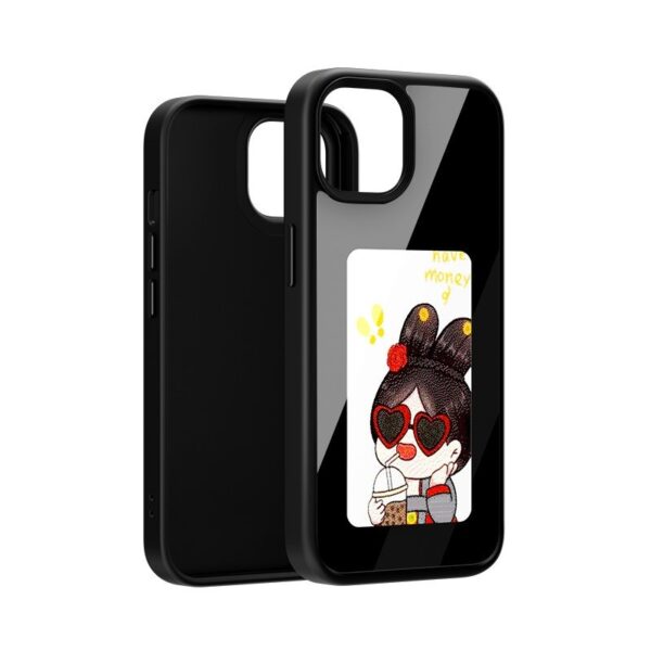 Smart NFC E-Ink Display Phone Case – 4-Color Custom Back Screen for iPhone - Image 4